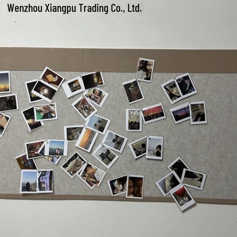 Custom Felt Pinboard Wall Stickers - Self-Adhesive Color Block for Photo Display In Dorm or Study Room