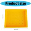 Plastic Golf Tray Storage Box Golf Ball Dispenser Tray with Hole Portable Golf Practice Ball Holder Golfing Equipment