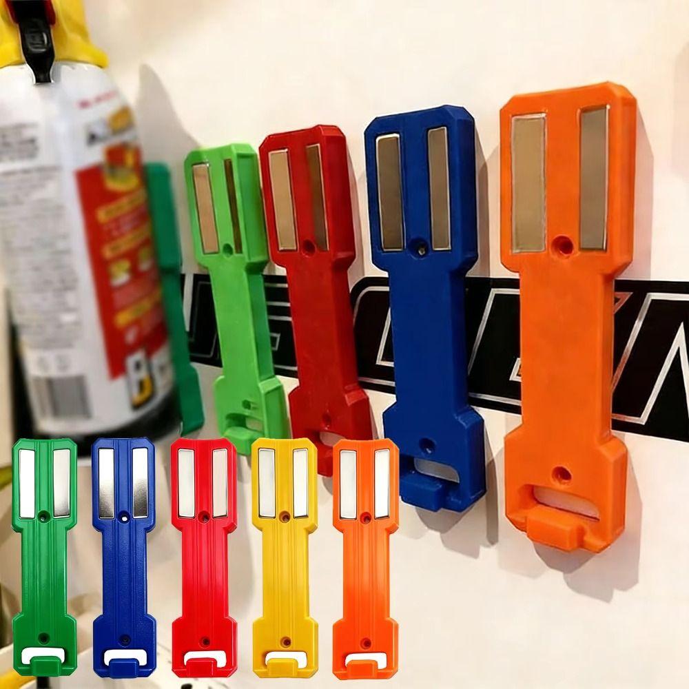 Blue Magnetic Can Organizer 6 Colors Magnetic Spray Can Holder Holder Magnetic Organizer Tool Box
