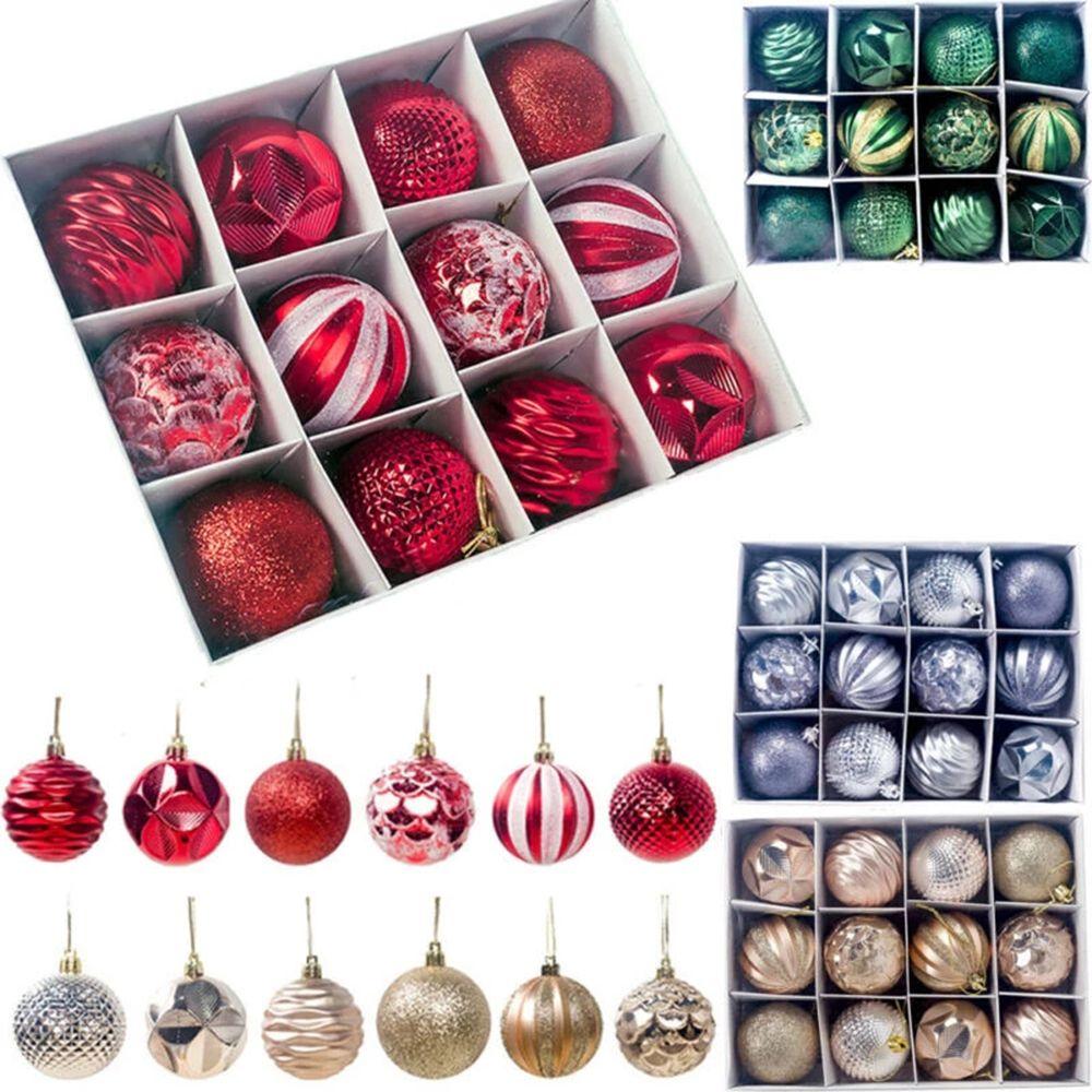 PCS Christmas Tree Pendant Gift Decoration Pendant Colored Balls Decorate Christmas Balls Show Ball