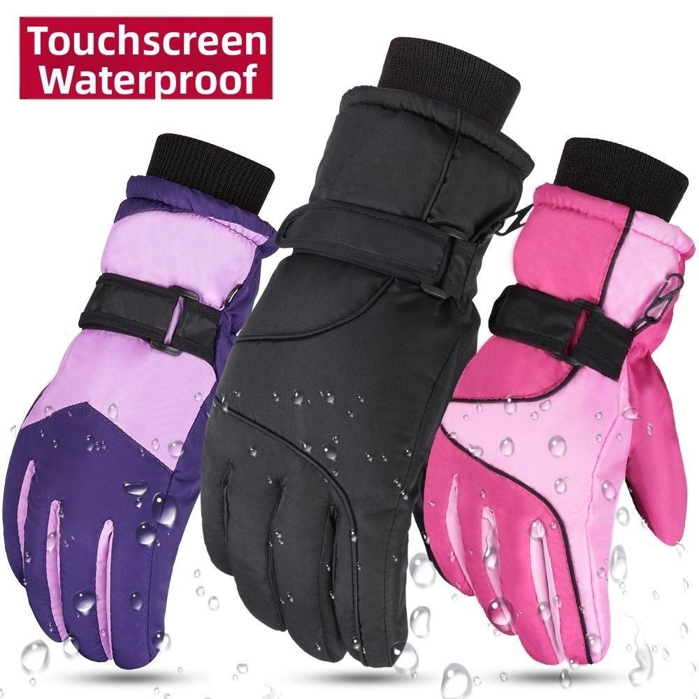 Touch Screen Ski Gloves Non-Slip Riding Gloves Comfortable Winter Gloves  Winter Sports