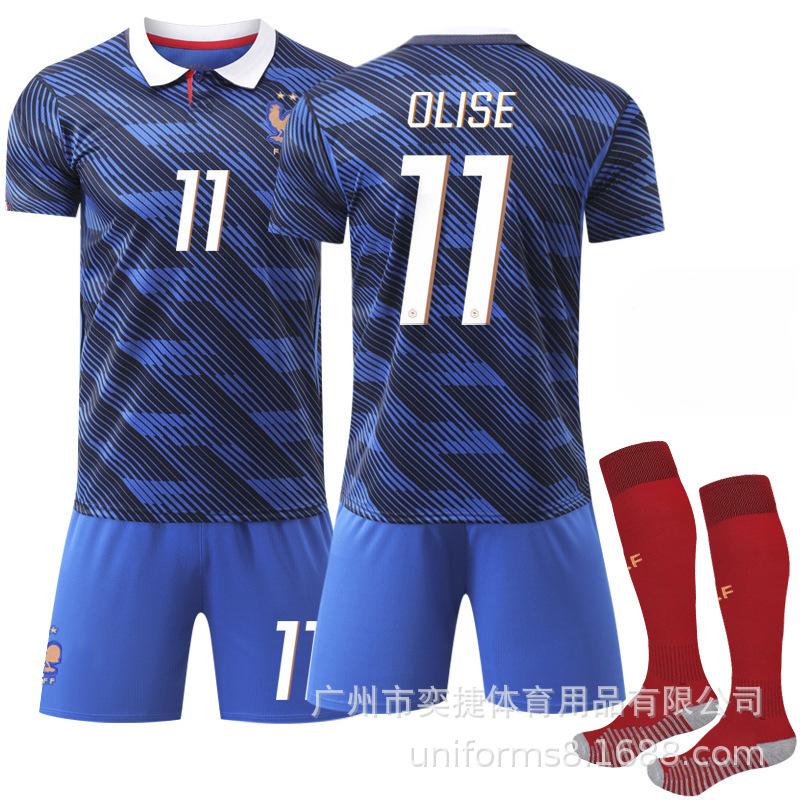 A2627 USA, Kanada und Mexiko Weltmeisterschaft Frankreich Heimspiel Nr.. 10 Mbappe Fußballtrikot 7 Dembele 11 Olise Trikot