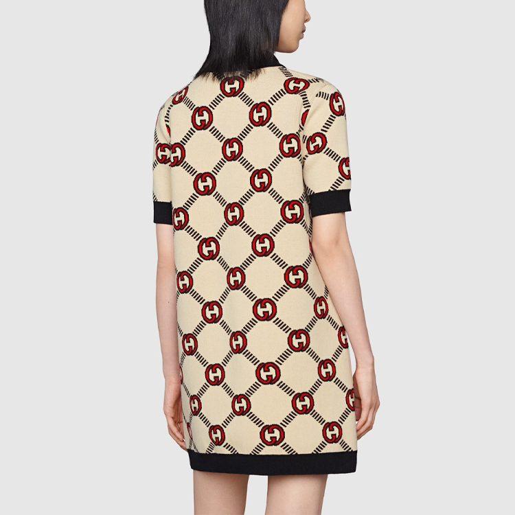 Gucci Short Sleeved Dress Women's 678311-XKB5S-9194