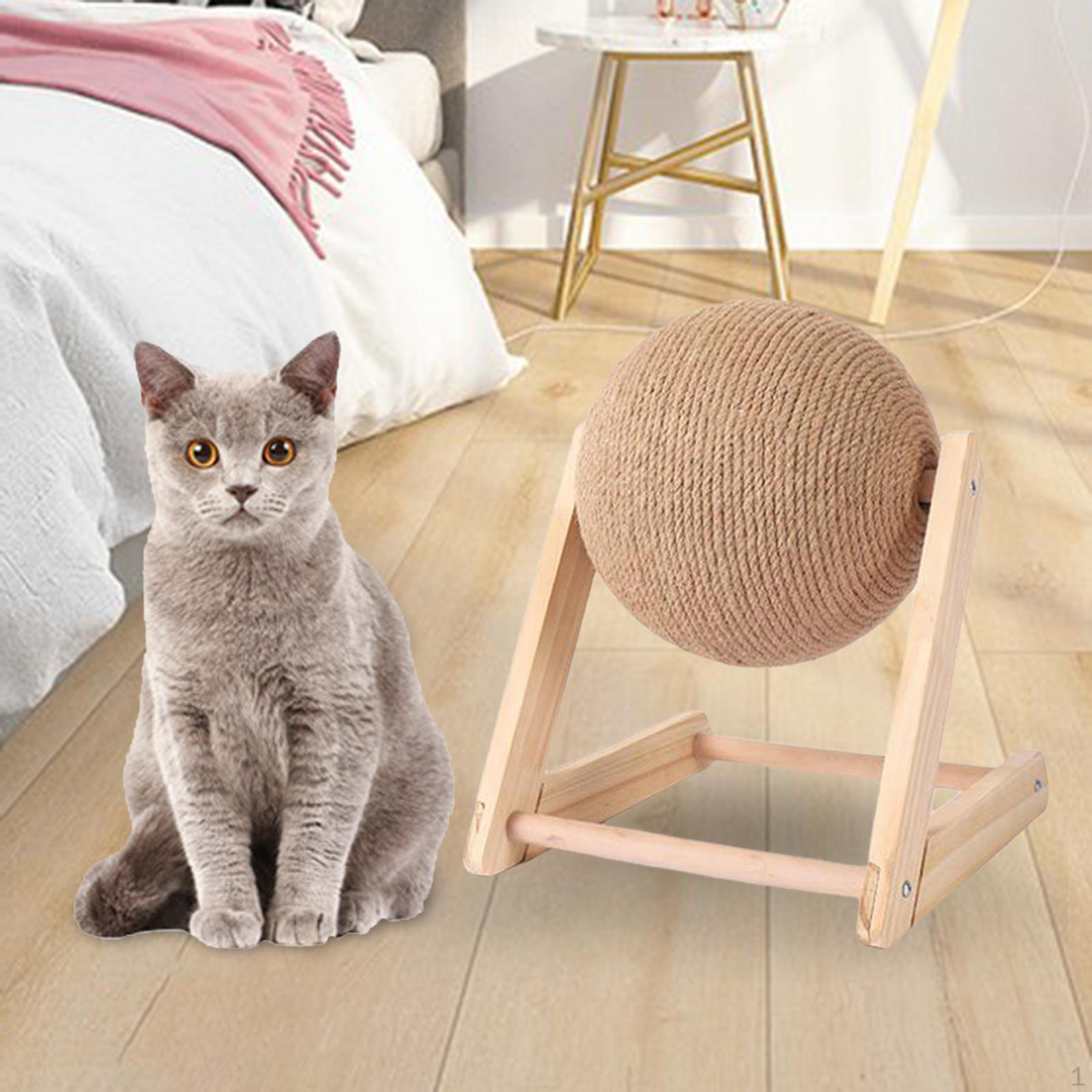 Cat Playtime Essential: Interactive Ball Scratcher for Feline Fun Ball 20cm 25x28x24cm