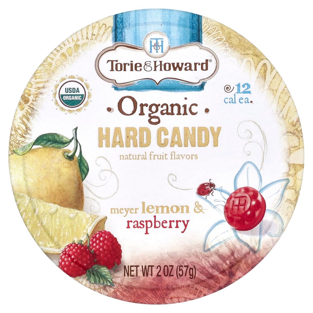 iHerb Torie & Howard Hard Candy Meyer Lemon & Raspberry Flavor 57g (2oz)