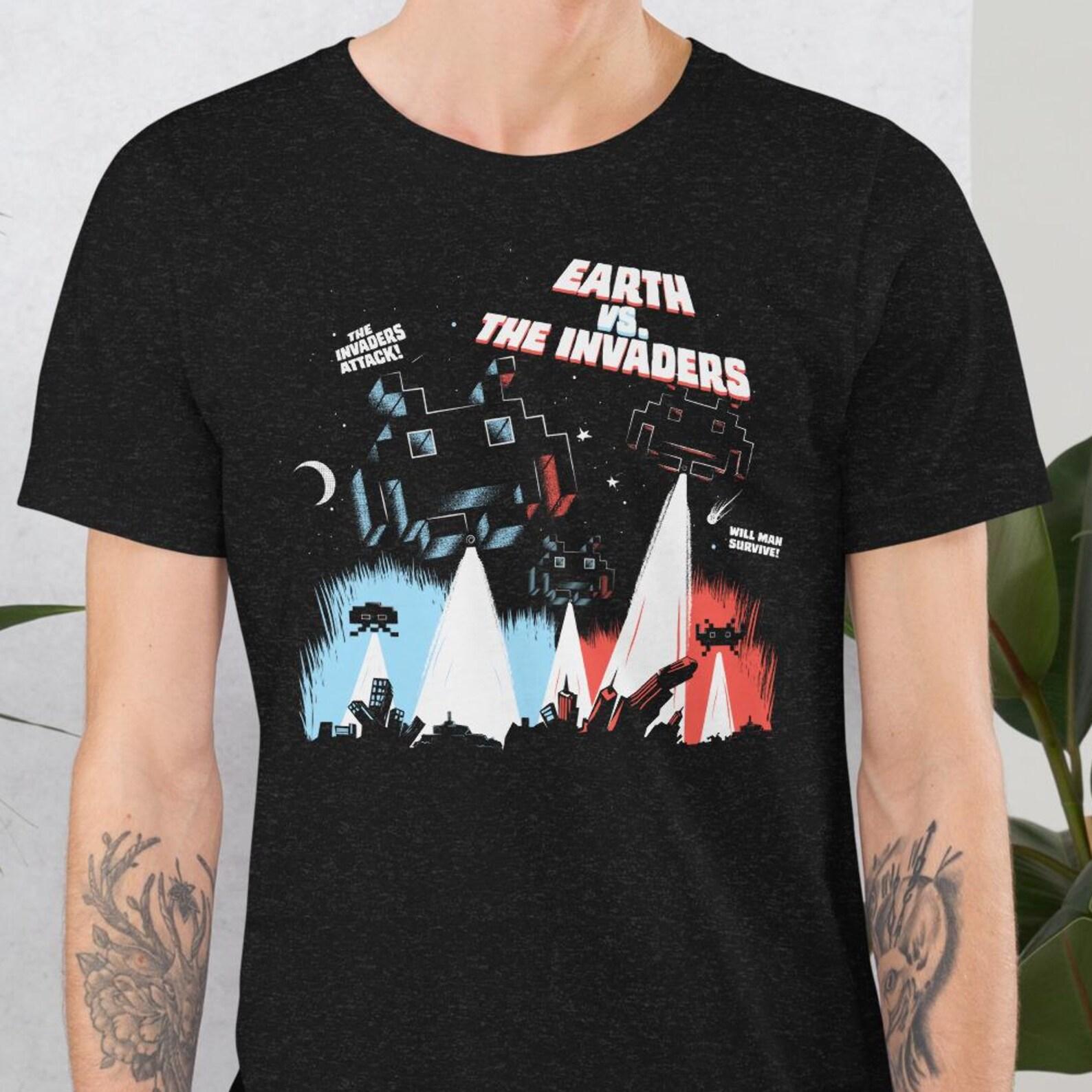 Space Invaders, Parody, Unisex t-shirt L