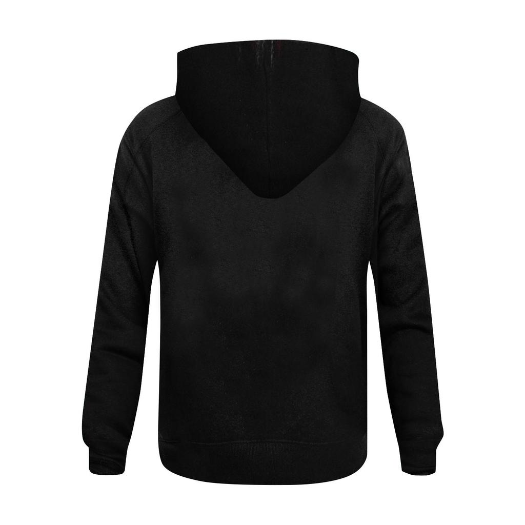 Fashion Print Loose Men's And Women's Long Sleeve Hooded Sweater