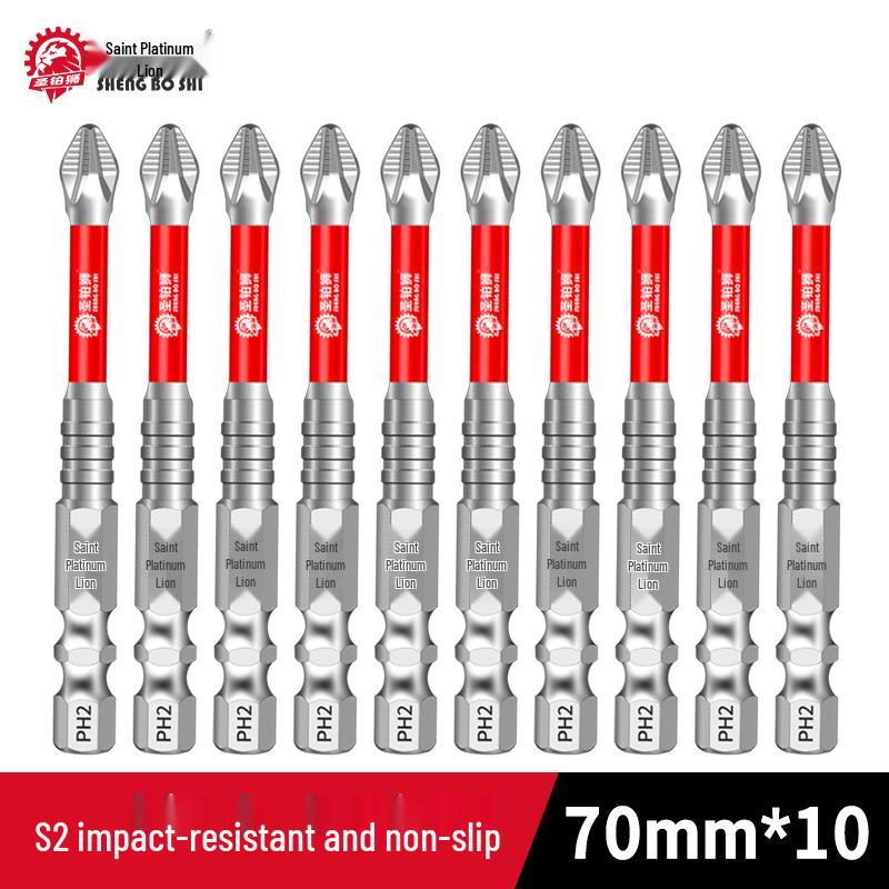 Magnetic Anti-Slip Phillips Head Bit Set for Electric Drill and Screwdriver