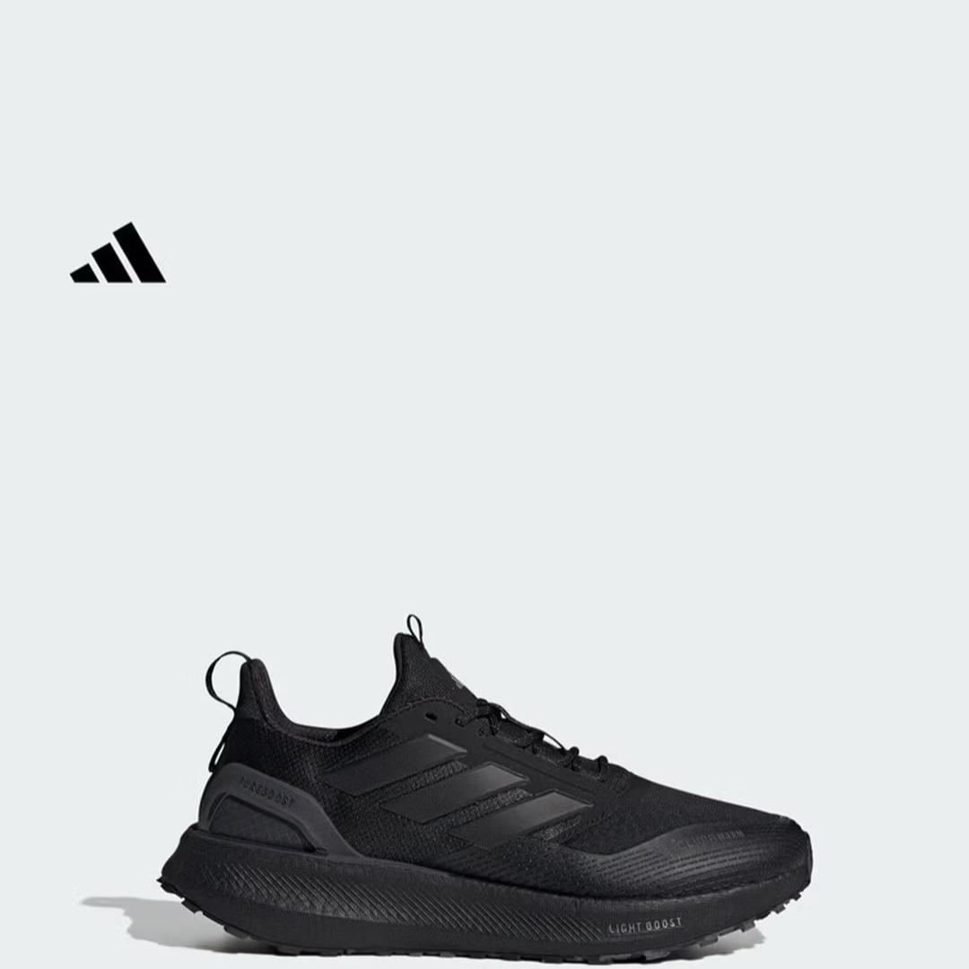 Adidas Ли Сяня Одинаковая модель PUREBOOST 5 CLIMAWARM Ультралегкие Амортизирующие Беговые Кроссовки JI0303 36 чёрный