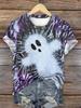 2026 Women's Fashionable Casual Round-Neck Short-Sleeve T-Shirt Bird-Print T-Shirt Trendy Streetwear Short-Sleeve Top