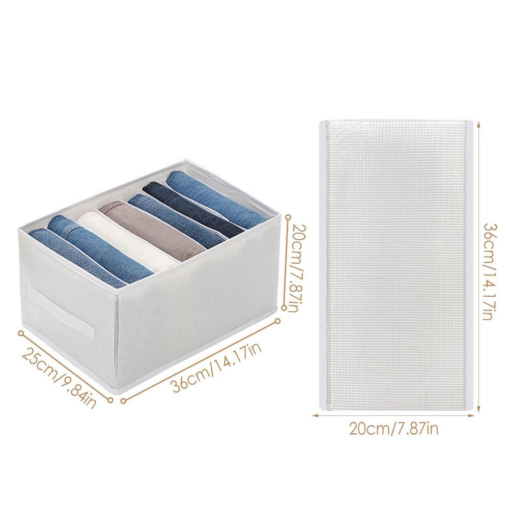 Clothes Storage Box Wardrobe Layered Organizer Box Household Containers Divider Home Storage Basket For Clothes Underwear