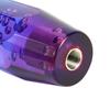 HANSWD Universal Crystal Shift Knob, Foam Included, Octagonal, 3.9 Inches (100 Mm), Bubble Gate,