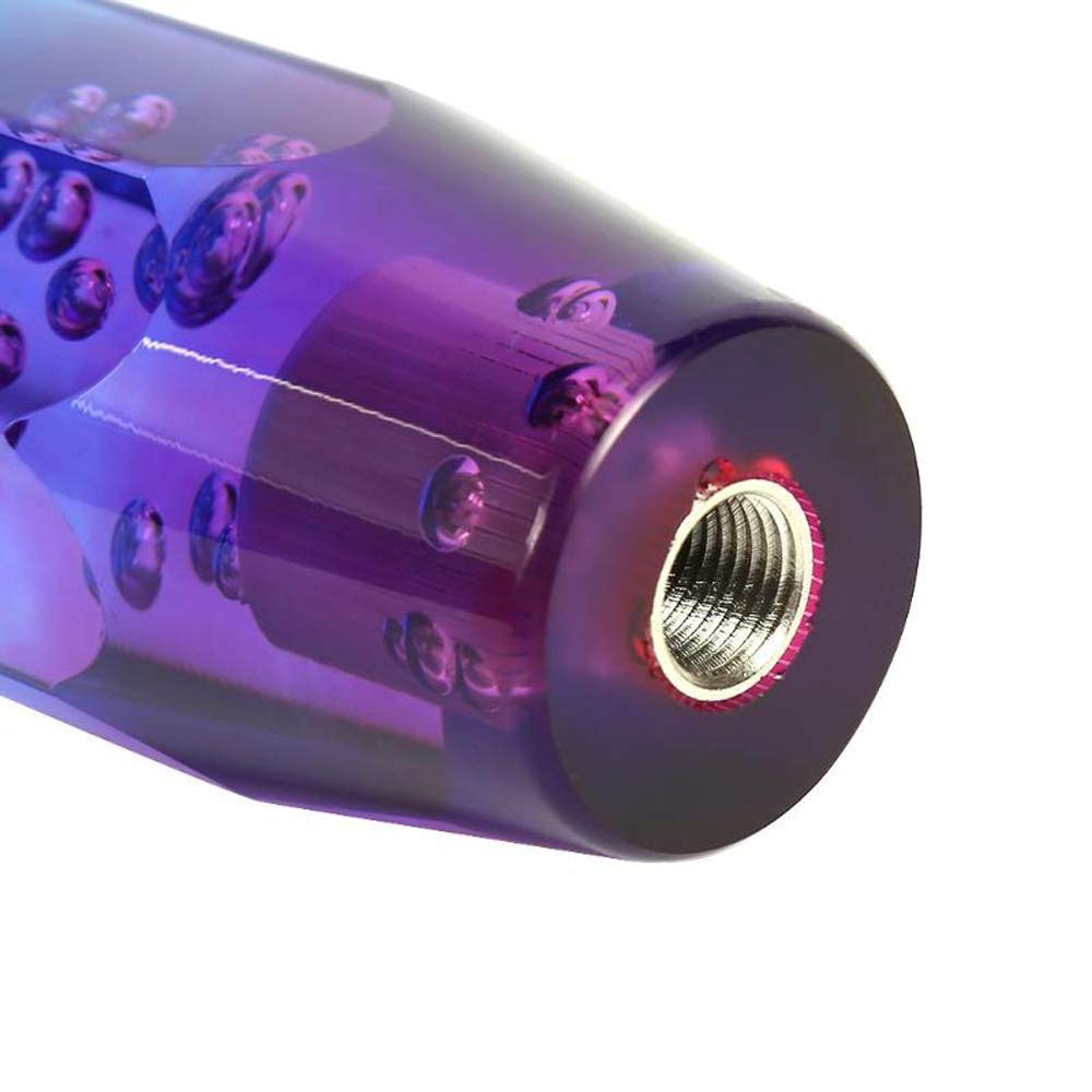 HANSWD Universal Crystal Shift Knob, Foam Included, Octagonal, 3.9 Inches (100 Mm), Bubble Gate,
