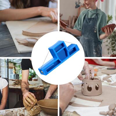 Pottery Clay Angle Cutting Tools Ceramic Bevel Cutter Mud Finishing Tool For DIY Pottery And Sculpture Stitching Modeling Tools