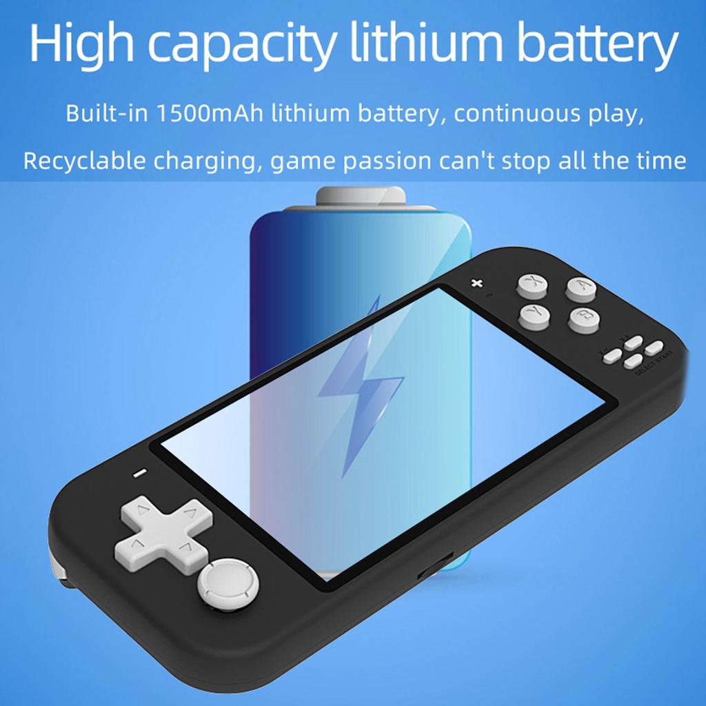X20 NEUE MINI-Spielkonsole Hohe Klarheit Unterhaltung 4,3-Zoll-Bildschirm Retro Handheld Mini Arcade Videospiele für Kinder