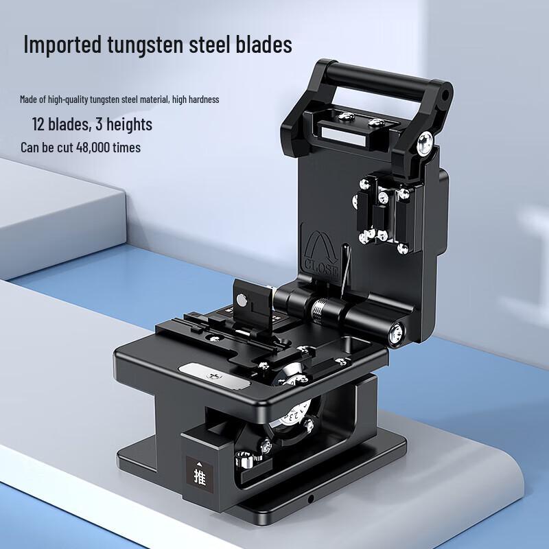 High-Precision Automatic Fiber Optic Cleaver