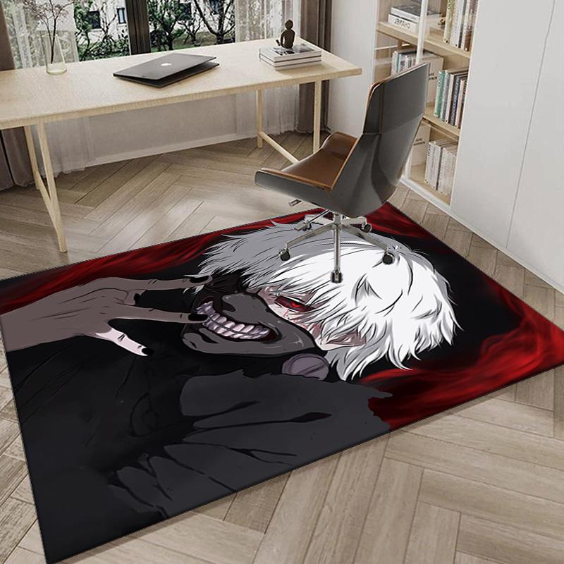 Tokyo anime Artwork Carpet, Chair Rug,Rug for Office Bedroom living rooms, Doormat decor Fan Gift Christmas Gift