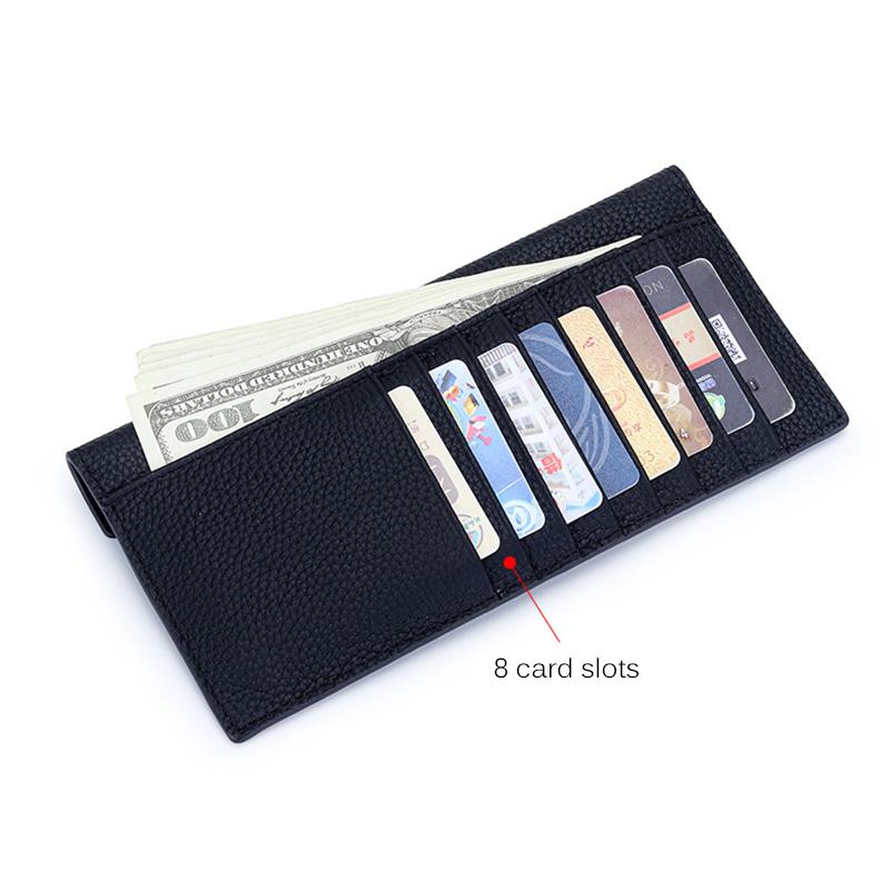 2024 Новые тонкие женские кошельки из натуральной кожи — фото 5