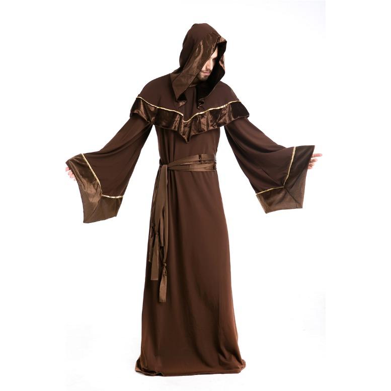 Новый мужской костюм для косплея на Хэллоуин: Волшебник, Колдун, Фараон. Костюм для косплей-вечеринки. M