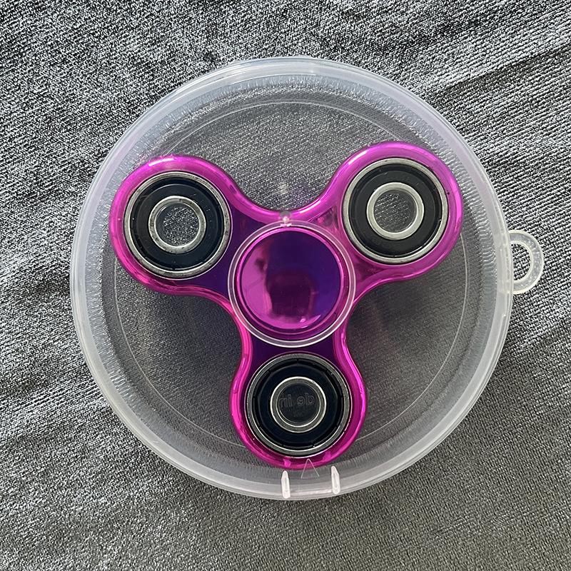 Jucării de Mână Spinner de Stres Eliberare Stres Metal Fidget Spinner Pentru Adulți Copii Jucării Amuzante Tri-Spinner