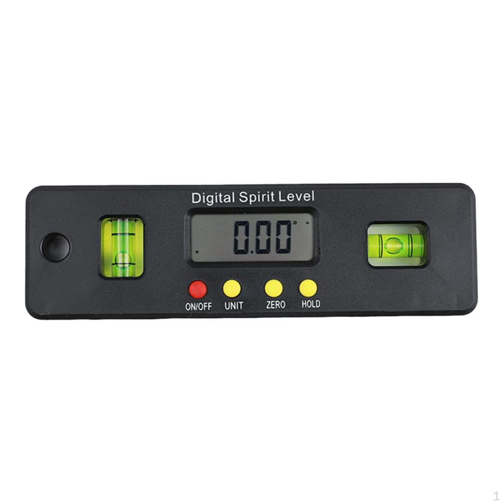 4×90 Degree Digital Inclinometer with Display, Precision Gauge, Angle for Woodworking And DIY