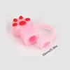 6pcs Durable Cat Claw Straw Seal Decoration Household Dust-Proof Straws Plugs Set Durable Drinkware Accessory for Cup