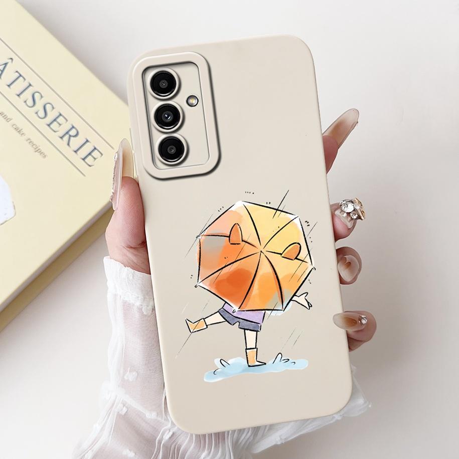 For Samsung Galaxy M34 5G Case Galaxy M34 M14 F34 5G Cover Shockproof Liquid Silicone Phone Cover For Samsung M15 F15 2024 Coque
