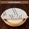 3 Pcs Bread Proofing Bowl Covers, Reble Bowl Covers for Bread Proofing, 9/10/13 Inches Basket Linen Cloths Cover, Elastic Linen Breads Proofings