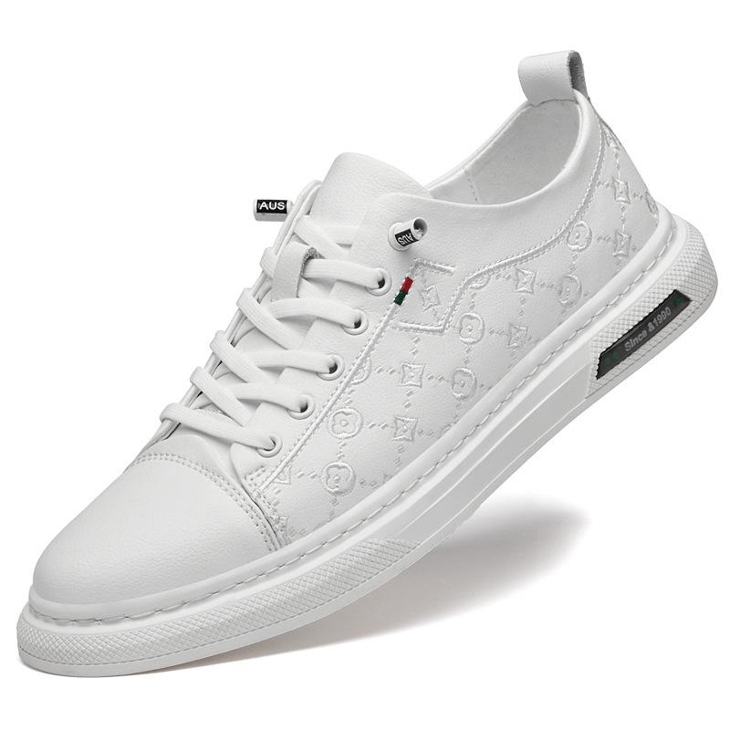 

Мужская обувь весна новая повседневная обувь мужская большой размер белая обувь внешняя торговля кожаная универсальная дышащая обувь для скейтборда мужская 45