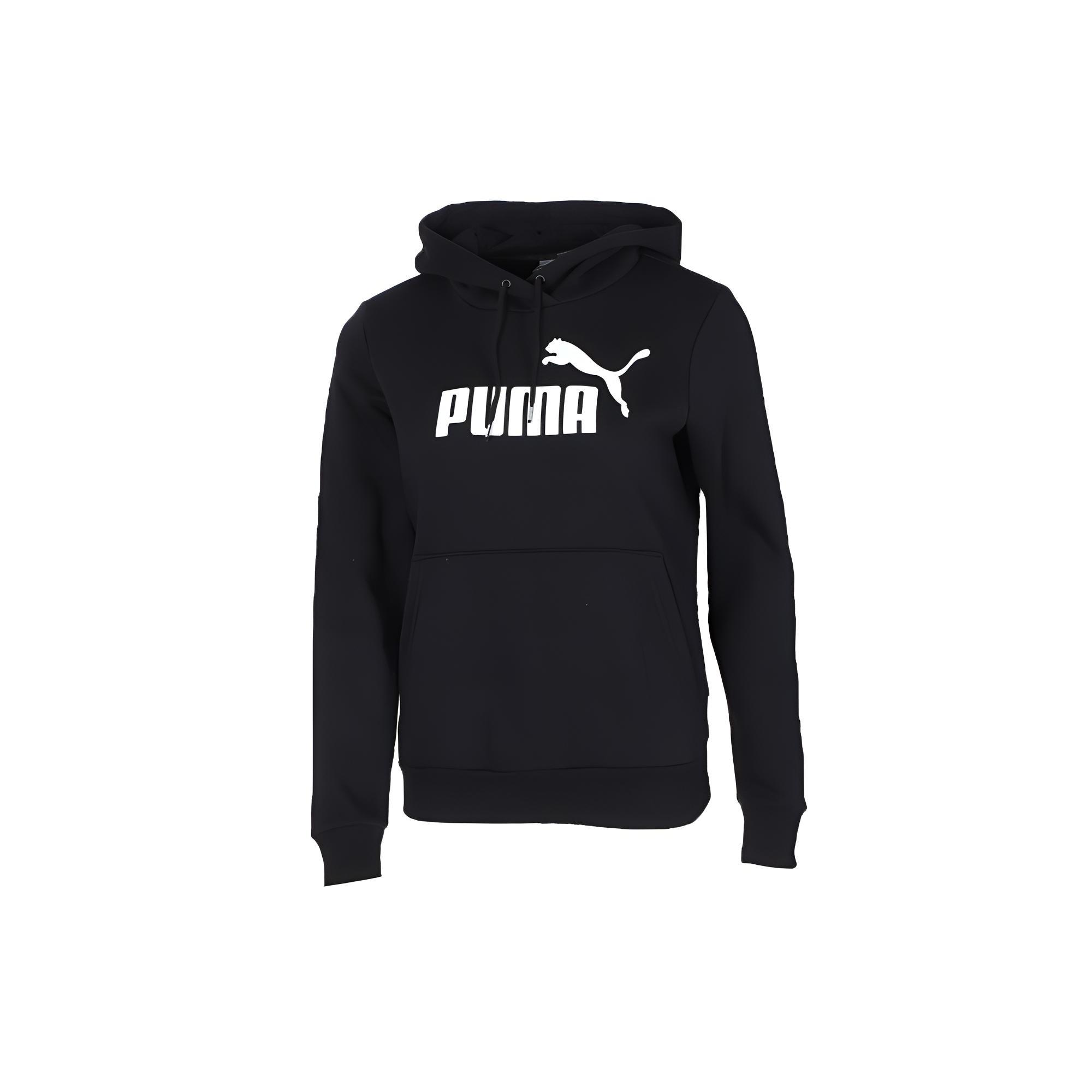 (WMNS) PUMA Sports Running Casual Fleece Lined Stay Warm Hoodie Black Women s 581632-01 S