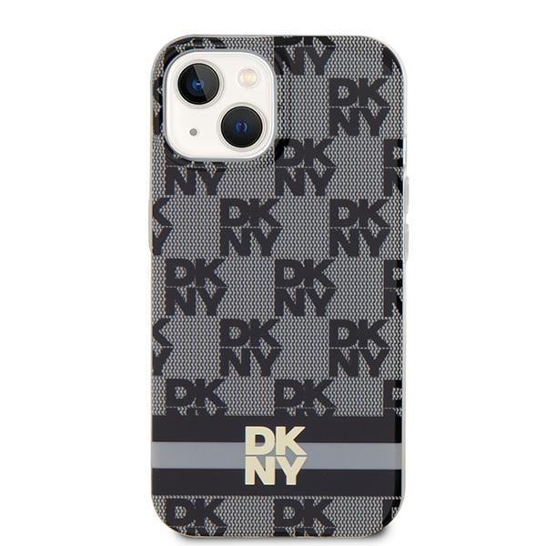 Dkny Dkhmp15Shcptsk Iphone 15 / 14 / 136.1 Czarny/Black Hardcase Iml Checkered Mono Pattern & Printed Stripes Magsafe