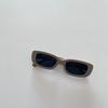 Children Sun Glasses Narrow Square Frame Catwalk Style UV Protection Fashionable Unisex Kids