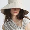 UNDERCONTROL Studio WIDE BUCKET / BIG EYE LINEN / SAND BEIGE