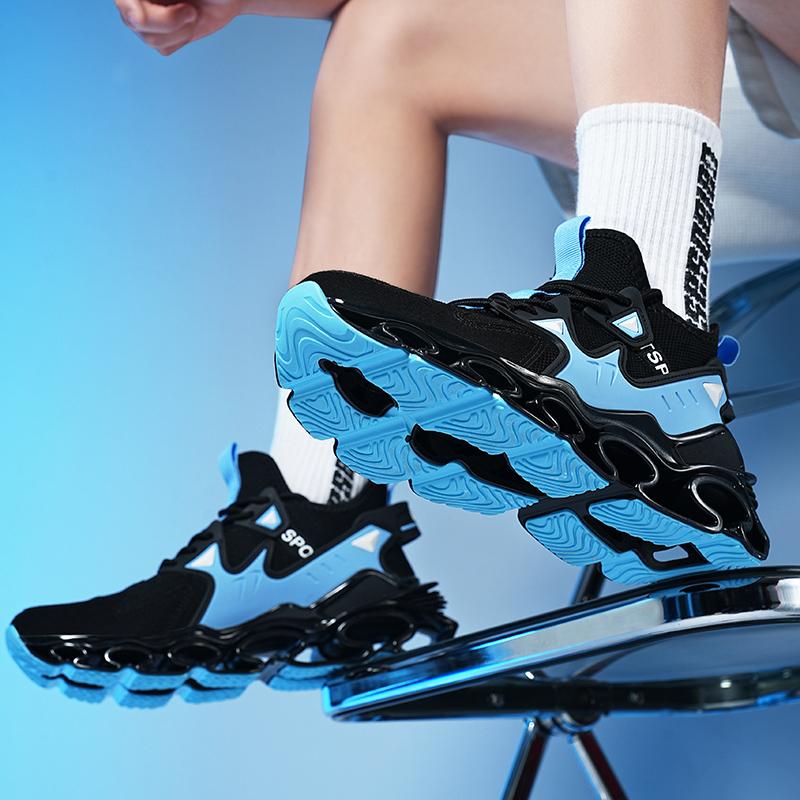 Modeschuhe Herren Sneakers Männliche Freizeitschuhe Herrenschuhe Tenis Luxusschuhe Trainer Race Atmungsaktive Schuhe Mode Slipper Laufschuhe für Herren