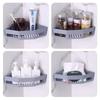 Shelves Adhesive No Drill Bathroom Shelf Corner Storage Rack Wall Mounted Organizer for Kitchen Bathroom Shelves Shower Caddy