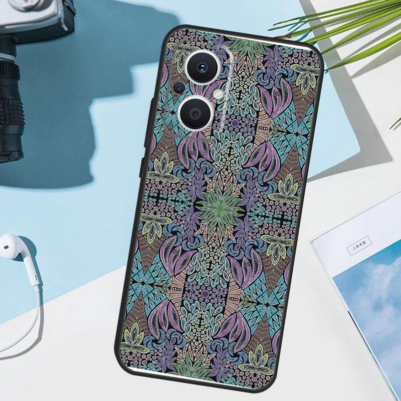 Bohemian Style Cover For OPPO Reno 14F 13F 12F 11F 8T 7 8 Lite 10 11 12 13 14 OPPO Find X9 X8 X5 X6 Pro Case