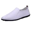 Fashion Men Leather Casual Slip-On Breathable Driving  Shoes Dress Shoes