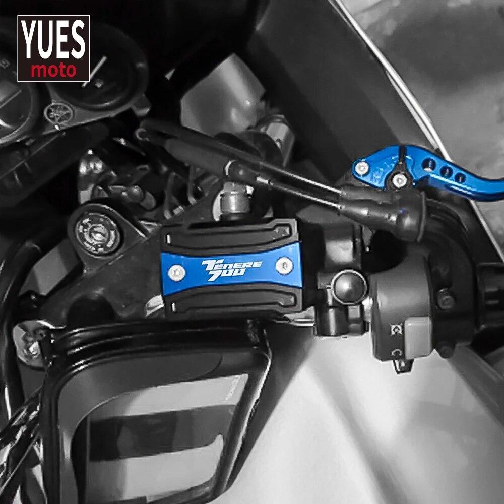 Motorcycle Accessories CNC Rear & Front Brake Fluid Reservoir Cap Cylinder Cove For YAMAHA TENERE 700 - XTZ 700