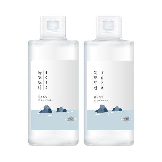ROUND LAB 1025 Dokdo Toner/Lotion 2-pack (200ml+200ml)