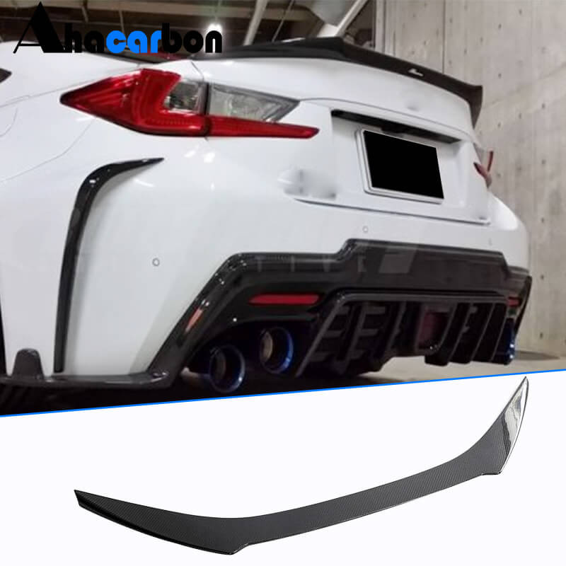 Spoiler (for RC F 2014-2018, Carbon) for Lexus RC 200t 2014-
