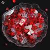 30g/lot Polychrome Acrylic Beads Star Heart Butterfly Mixed Y2K Loose Spacer Bead for Jewelry Making DIY Bracelets Necklace