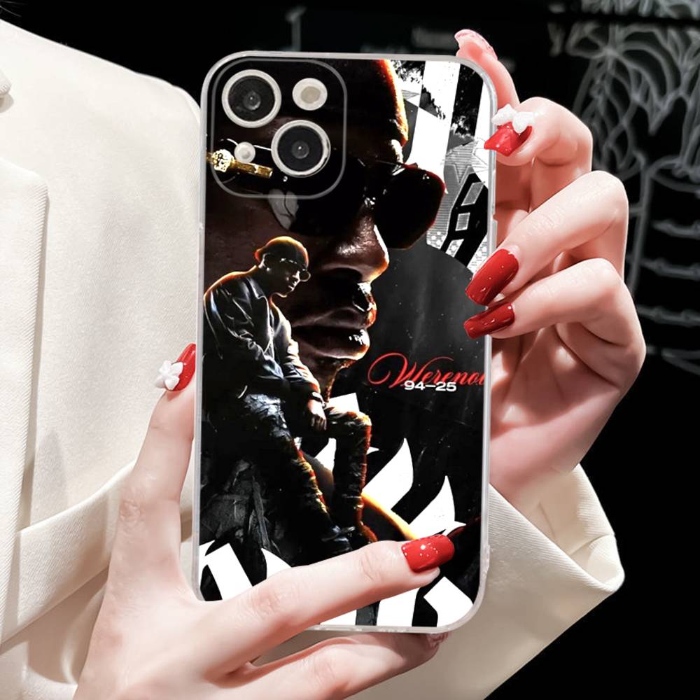 

Rap W-WerenoiES Phone Case For IPhone 17 16 15 Plus 14 13 Mini 12 11 Pro Max Soft Shell Cover iPhone 17 Pro