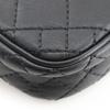 Versace Medusa Shoulder Bag 2WAY Belt Pouch Black Leather Unisex Used