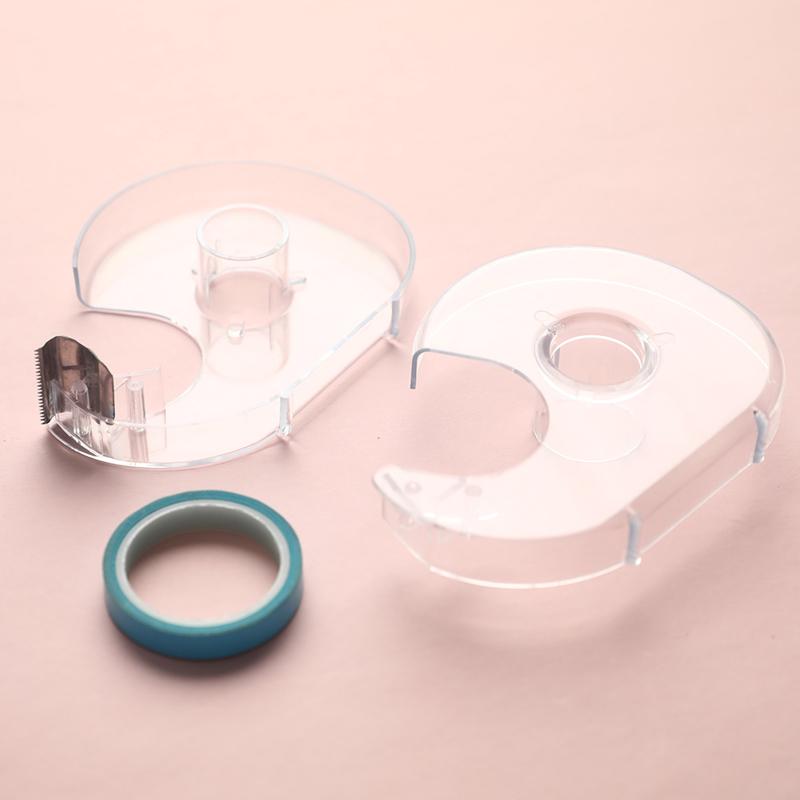 Random Color Tape Dispenser Cutting Student  Tape Dispenser Acrylic Stationery