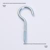 Sheep Eye Nail Hook with Ring, Self-Tapping Wood Screw, 9-Shaped Question Mark Lamp Hook for Windows.