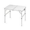 Captain Stag Outdoor Table Aluminum Two-Way Adjuster S Size 9060cm Laforet UC-511