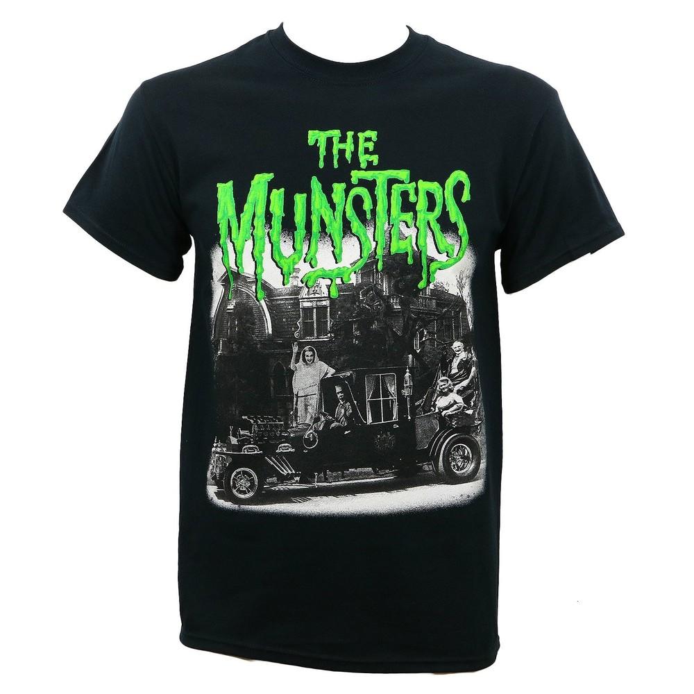 The Munsters Family Coach T-Shirt Black S-5XL HS280 Unisex T-Shirt M