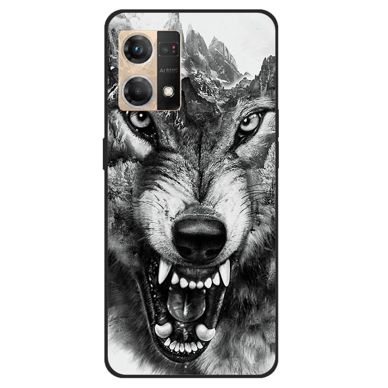Für Oppo Reno7 4G Hülle CPH2363 Stoßfest Weiches Silikon TPU Rückseite für Oppo F21 Pro F21Pro Handyhüllen für Reno 7 4G Niedlich