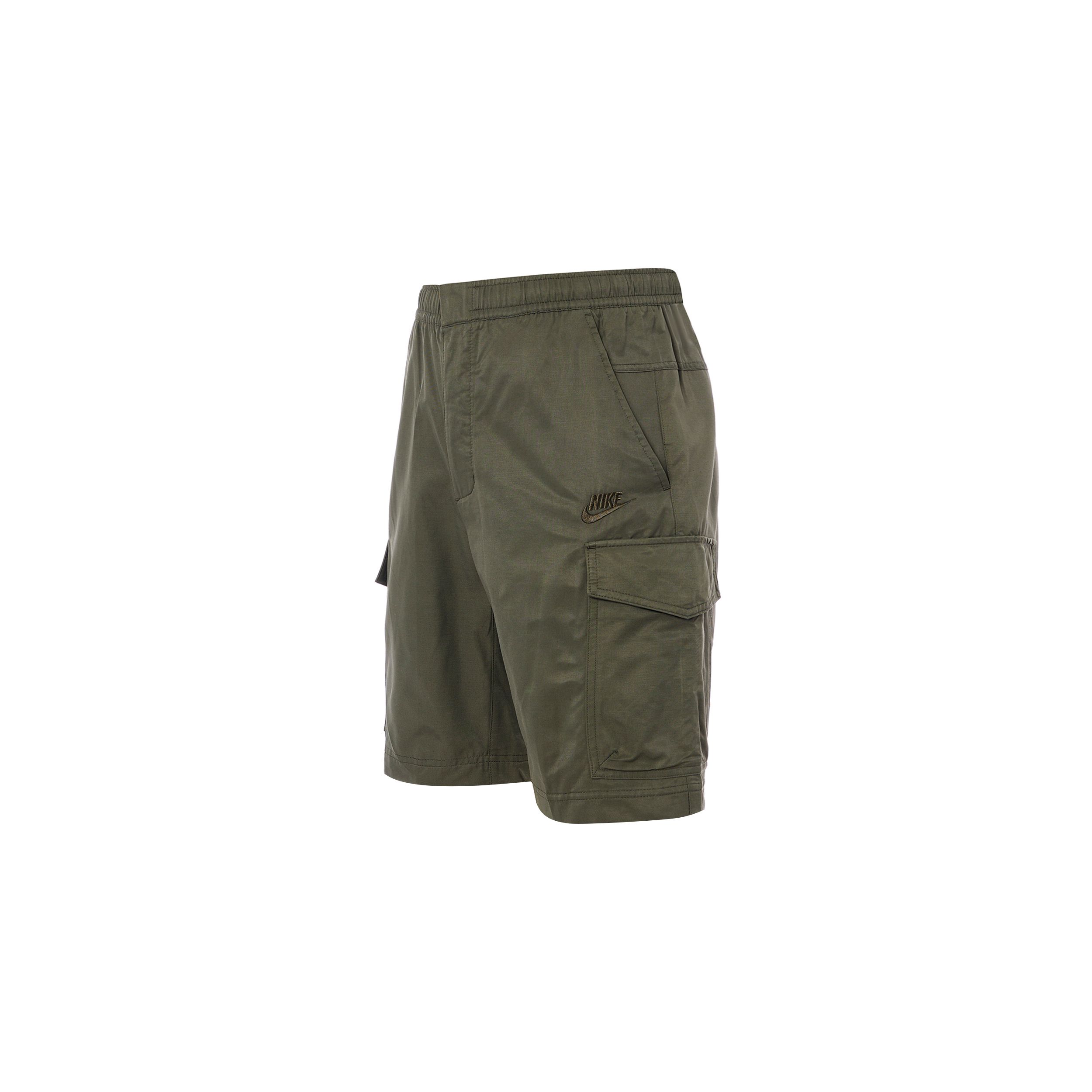 

Nike Large Pocket Sports Cargo Shorts Men Bottoms Military-Green DD4729-355 M