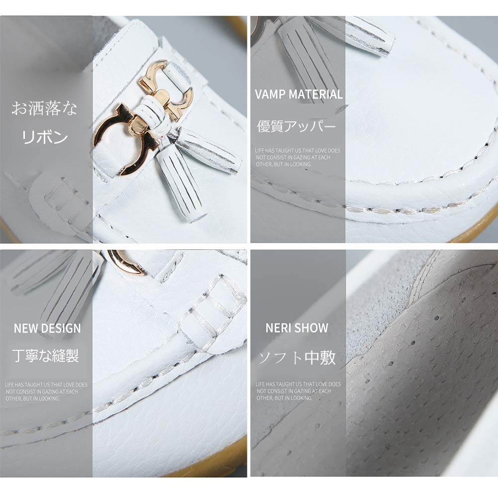 Nomioce Genuine Soft and Mom Nurse Casual Driving Size Women's Moccasins, Loafers, Pumps, Flats, Slip-On Sandals, Leather, Comfortable, Shoes, Shoes,